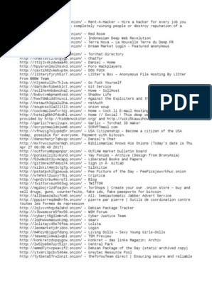 deep onion links