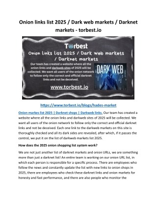 darknet websites list 2026