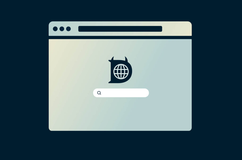duckduckgo dark web search