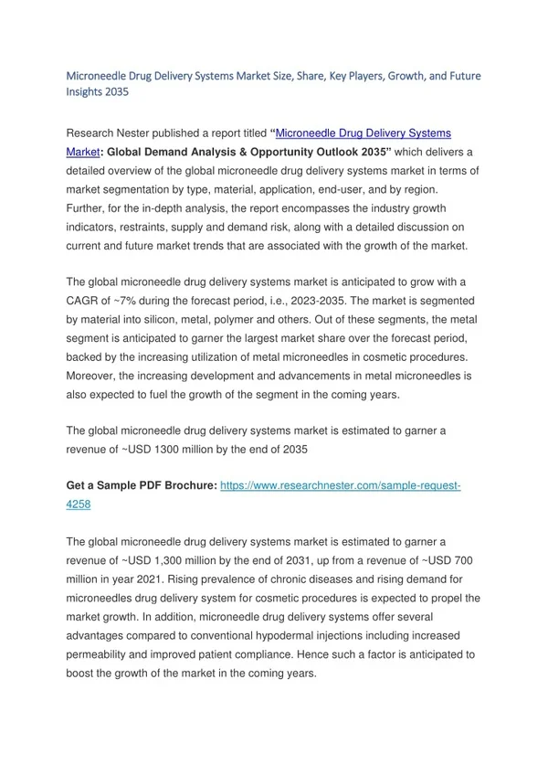 drug market